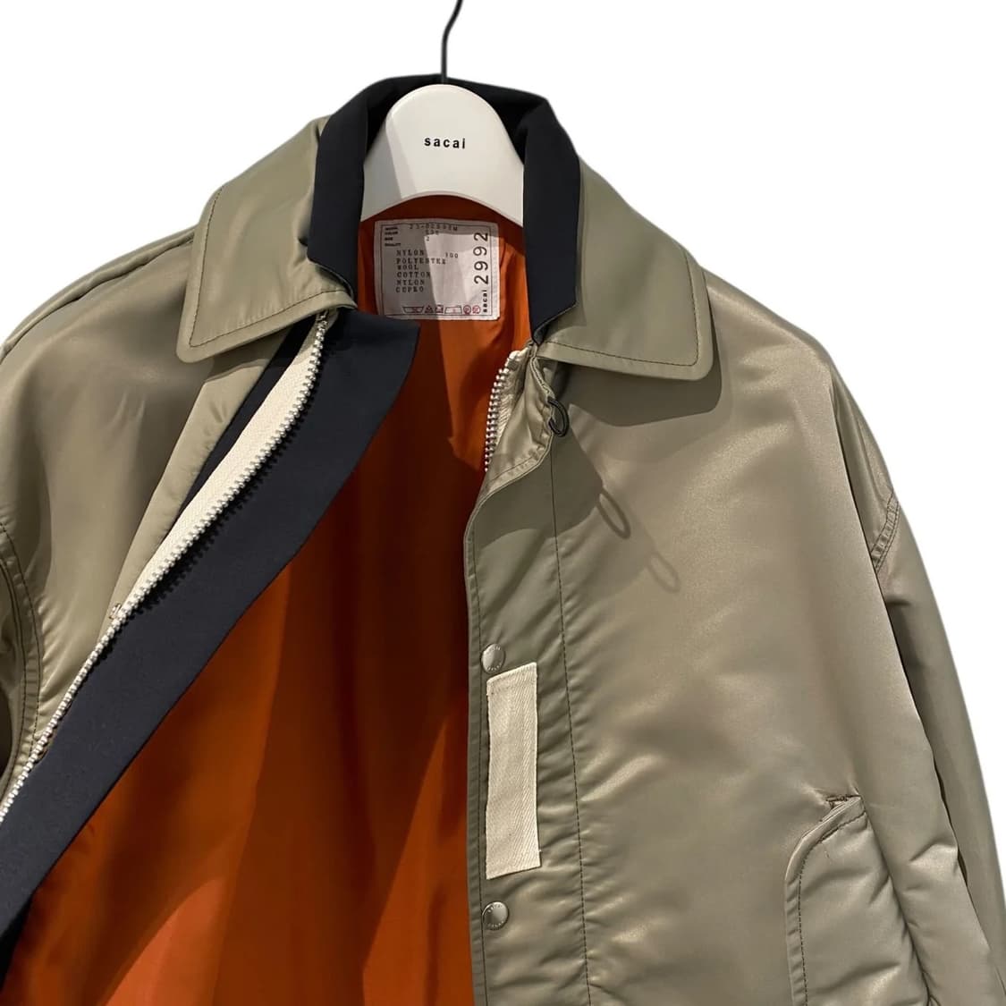 sacai 23SSNylon Twill Blouson 상품이미지4