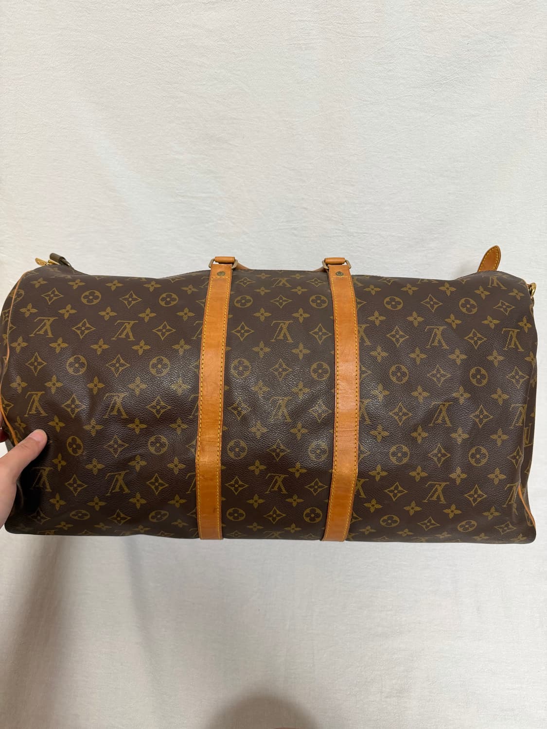 정품 루이비통 키폴 반둘리에 55 모노그램 여행가방 골프가방 보스턴백 상품이미지7