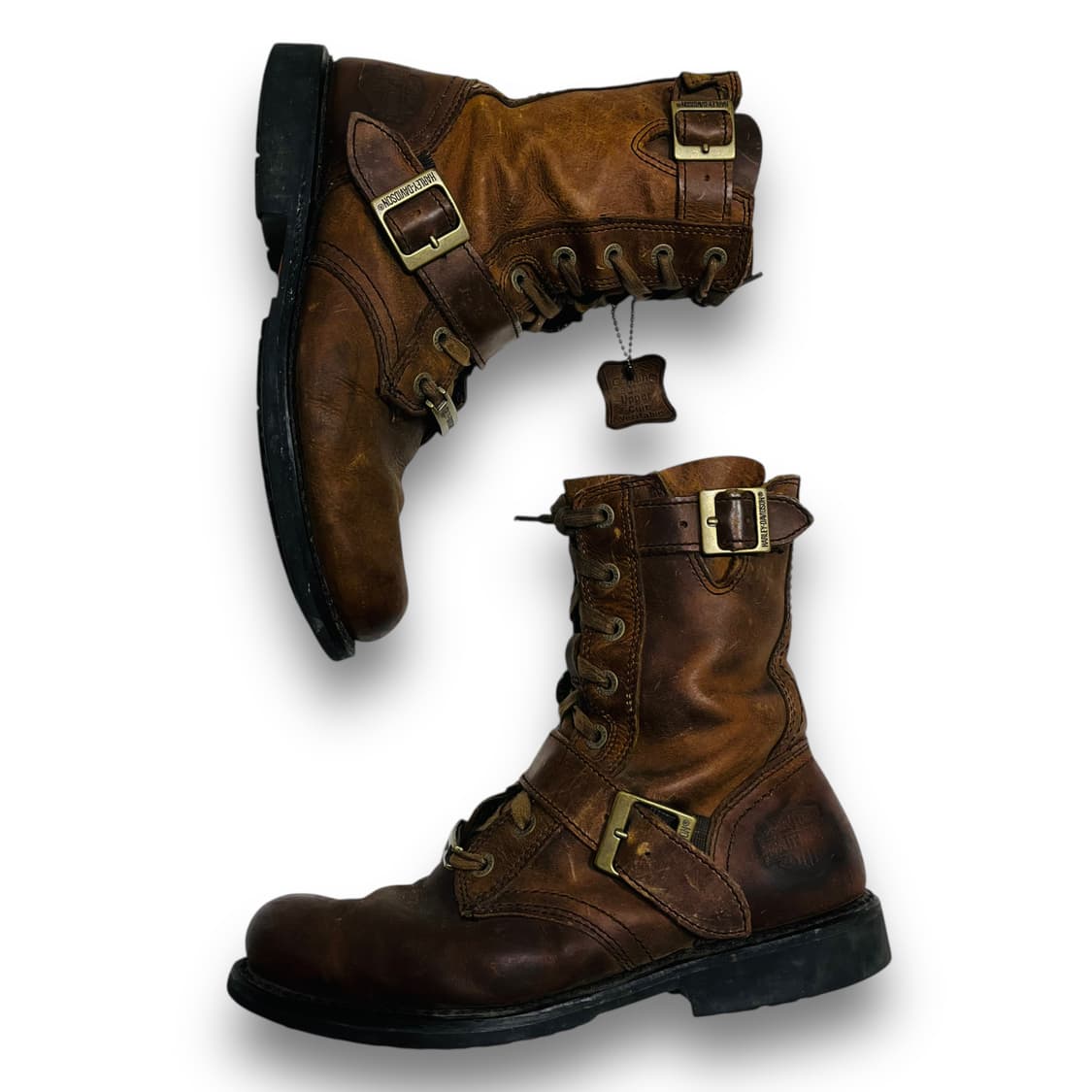 할리데이비슨 웨스턴 다크 브라운 빈티지 레인저 부츠 상품이미지8