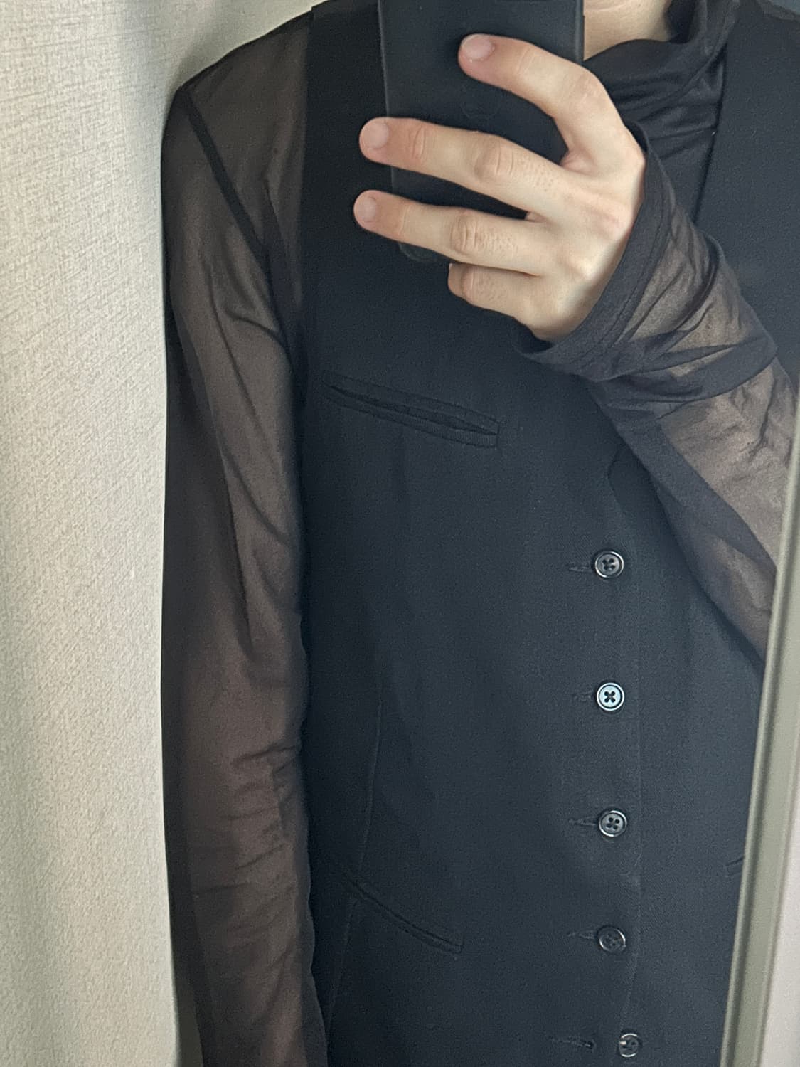 08fw 앤드뮐미스터 back straps wool best 상품이미지1