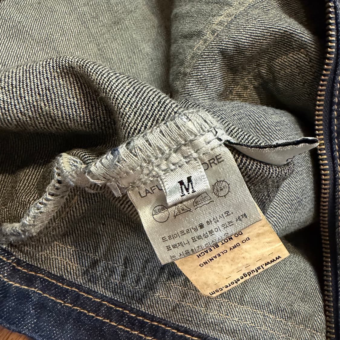 라퍼지스토어 클래식 하드 데님 트러커 자켓 상품이미지5