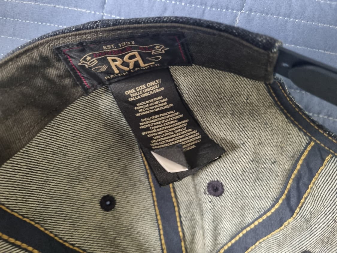 RRL 데님 볼캡 모자 상품이미지3