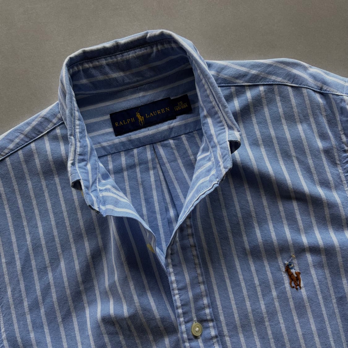 [S]폴로 랄프로렌 클래식 스트라이프 옥스포드 셔츠 상품이미지7