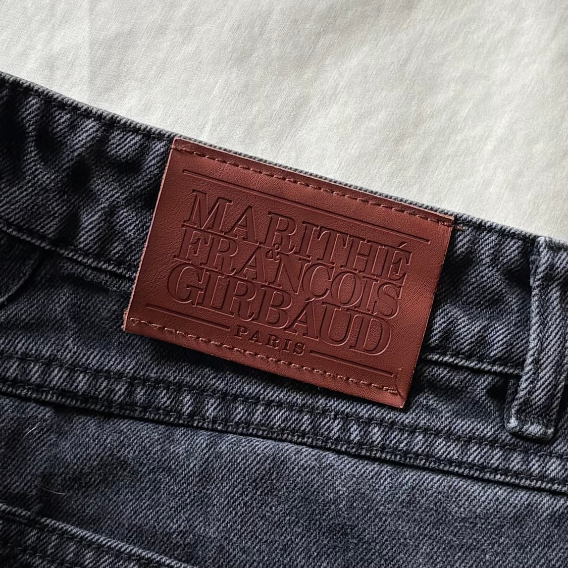 [L / 29] MFG W Denim Shorts Black 상품이미지9