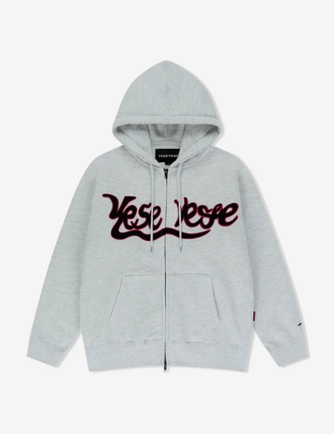예스아이씨 Logo Zip-up Hoodie Light Grey(M) 상품이미지1