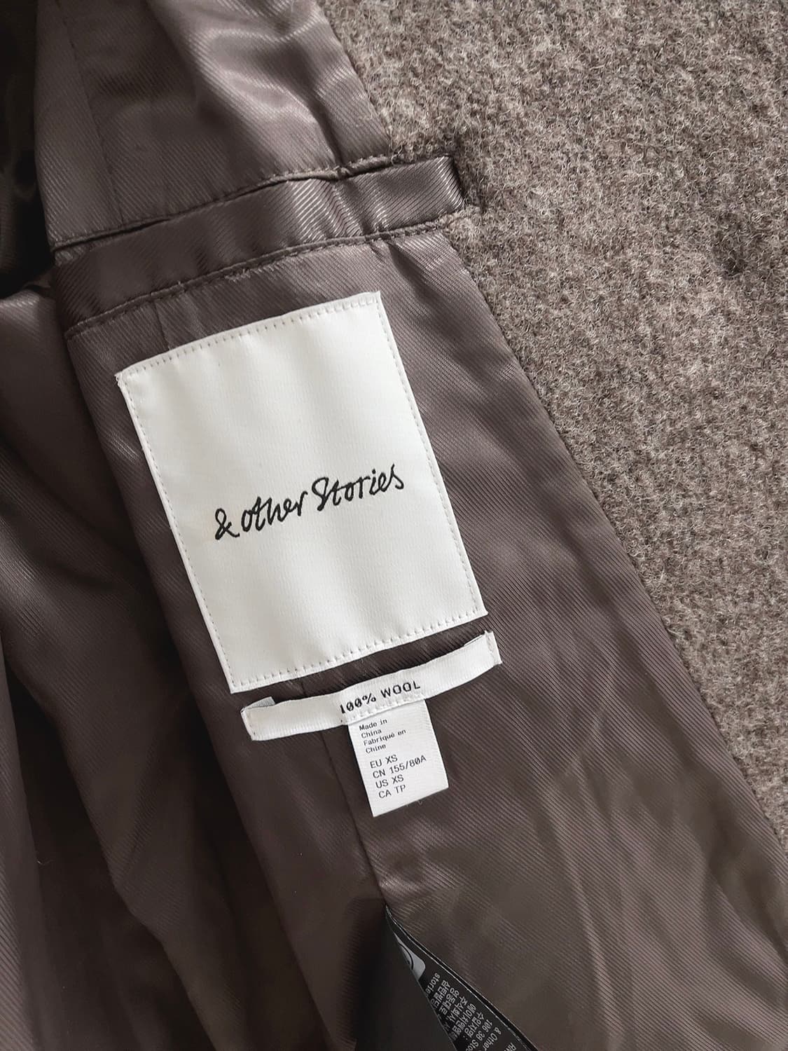 앤아더스토리즈 에이시메트릭 울 자켓 상품이미지7