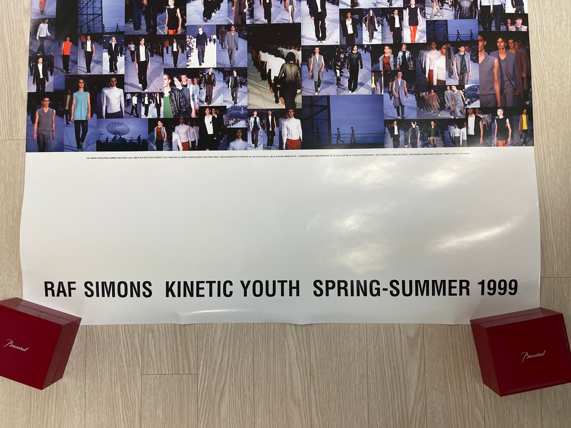 라프시몬스 KINETIC YOUTH SS1999 포스터 RafSimons 상품이미지4