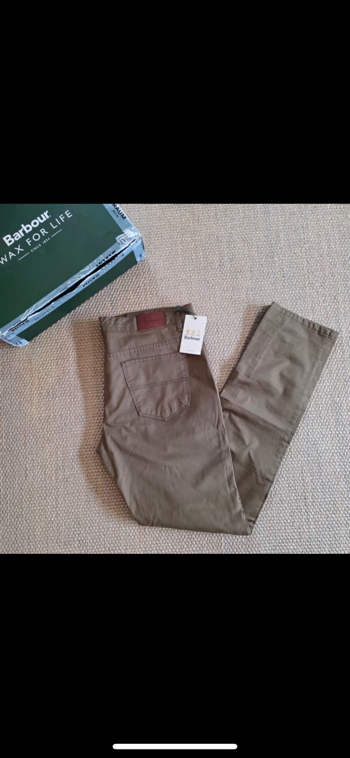 바버 라이프스타일 더비 치노 팬츠 T50 새상품 상품이미지6