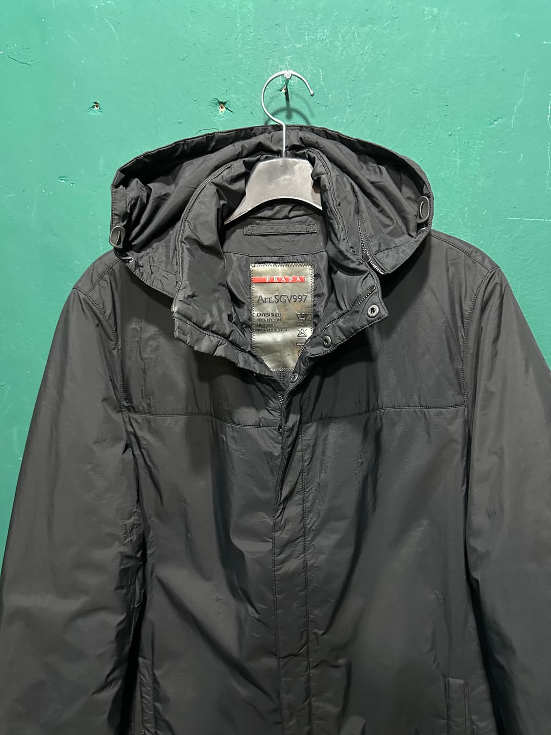 프라다 스포츠 후드 패딩자켓 100-105 상품이미지2