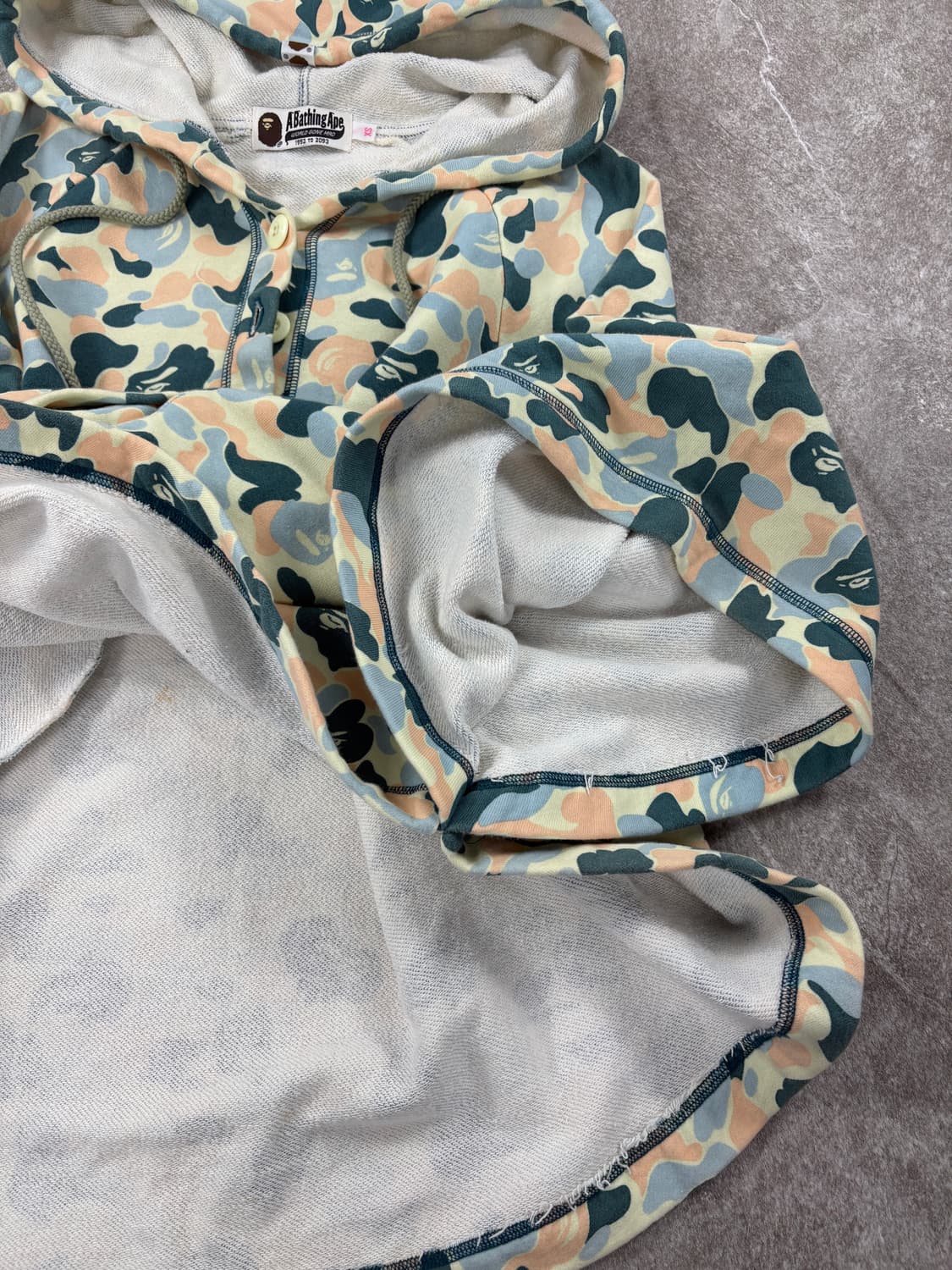 Bape Camo Hoodie Cape    상품이미지4