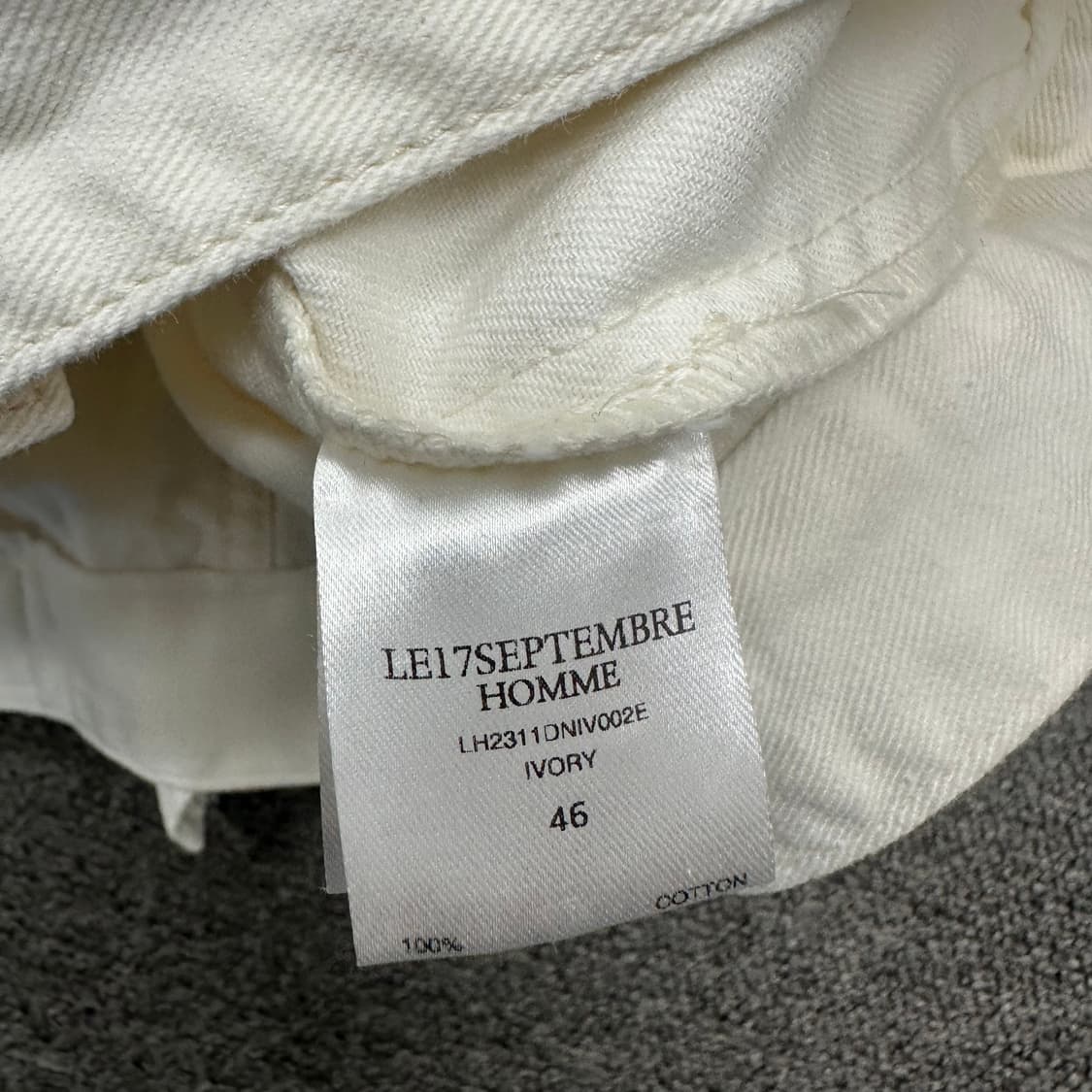 르17셉템버옴므 데님자켓 상품이미지4