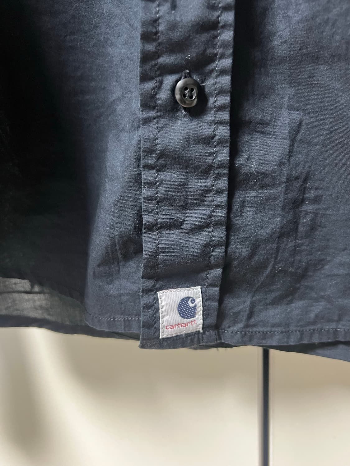 칼하트X아담키멜 셔츠 차콜 S사이즈(크게나옴) 상품이미지5