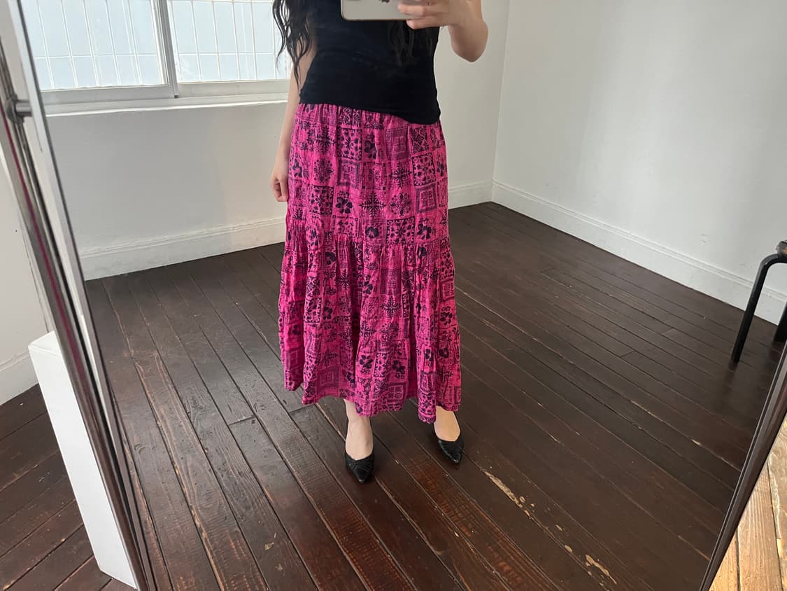 보헤미안 롱 스커트 상품이미지3