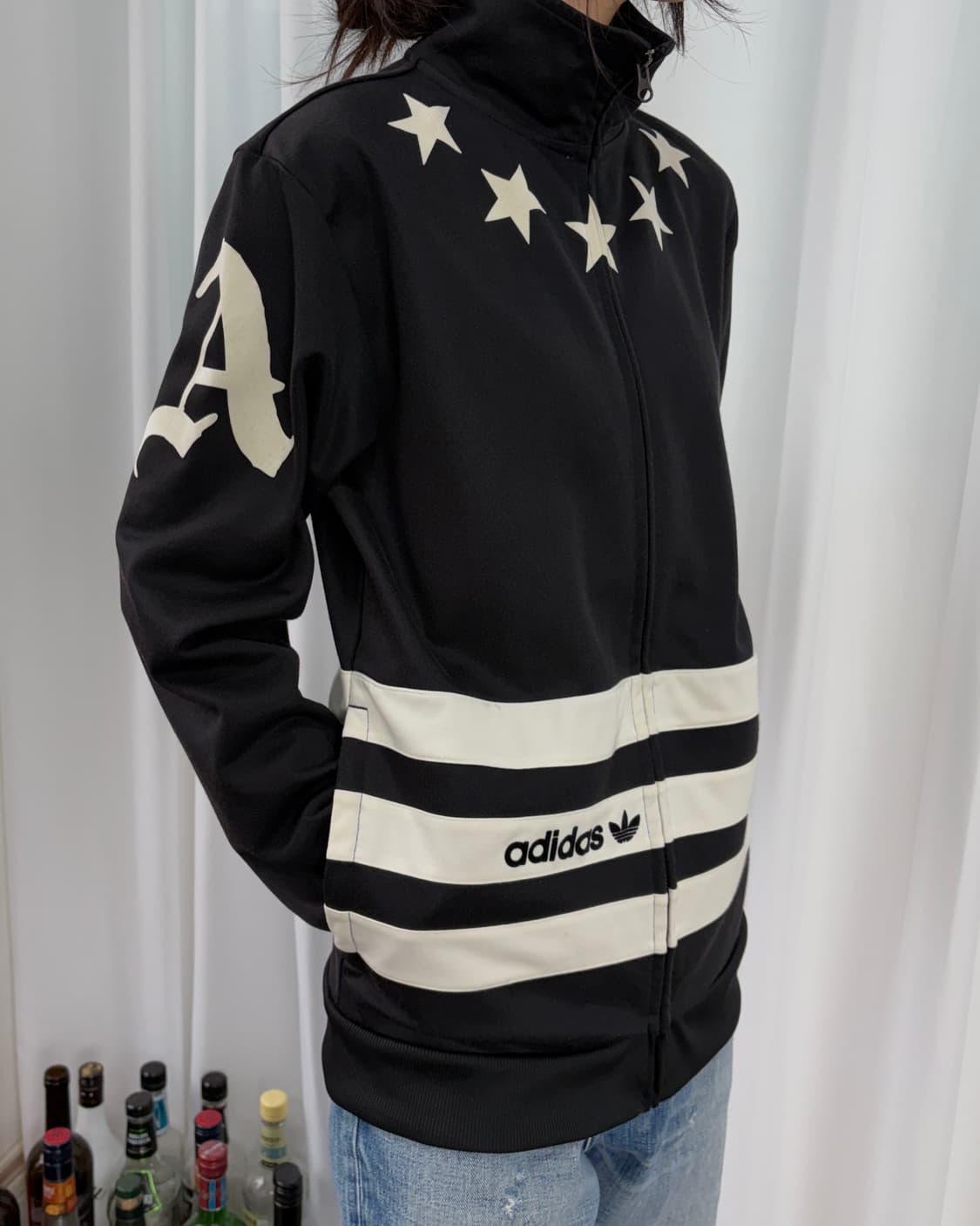 [L]아디다스 스타 스트라이프 트랙탑 져지 상품이미지1