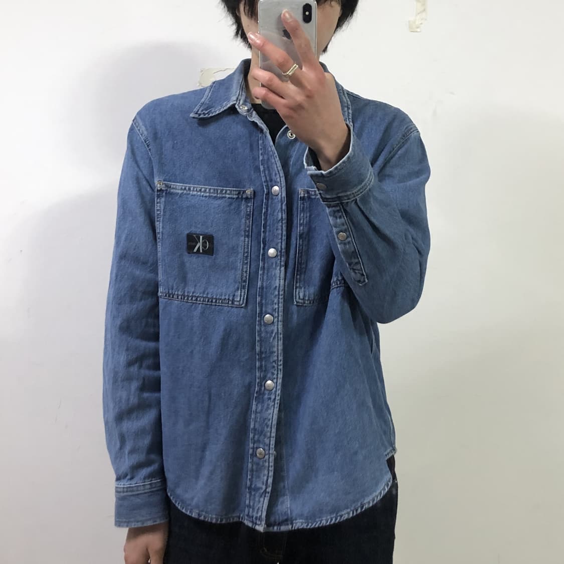 캘빈클라인 데님셔츠 상품이미지3