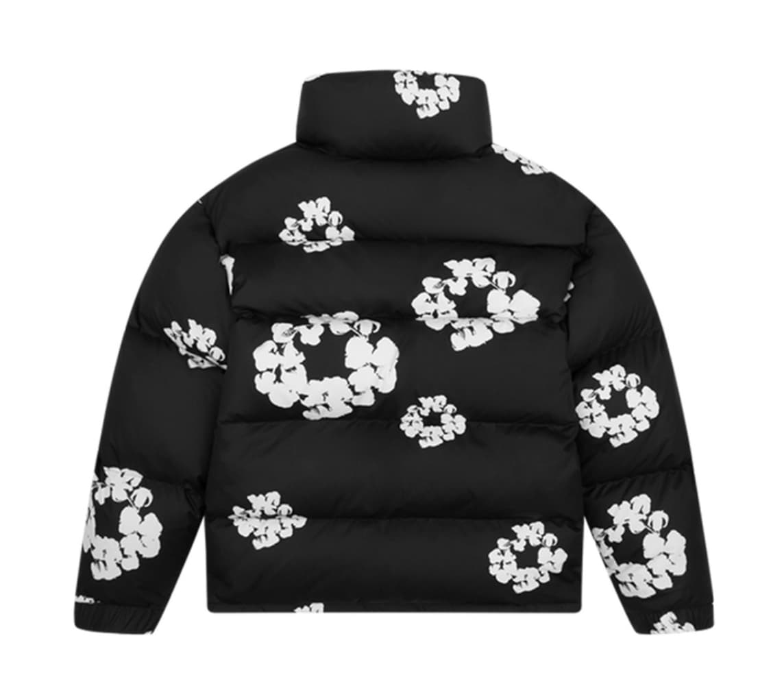 데님티어스 코튼리스 패딩 블랙 상품이미지2