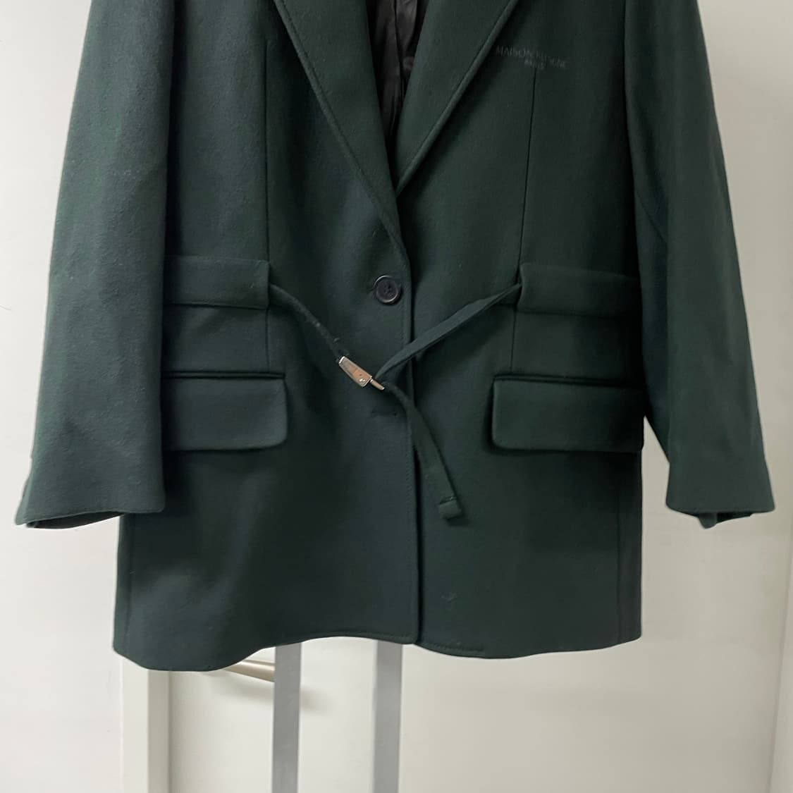 메종키츠네 그린 코트 36(W) 상품이미지3