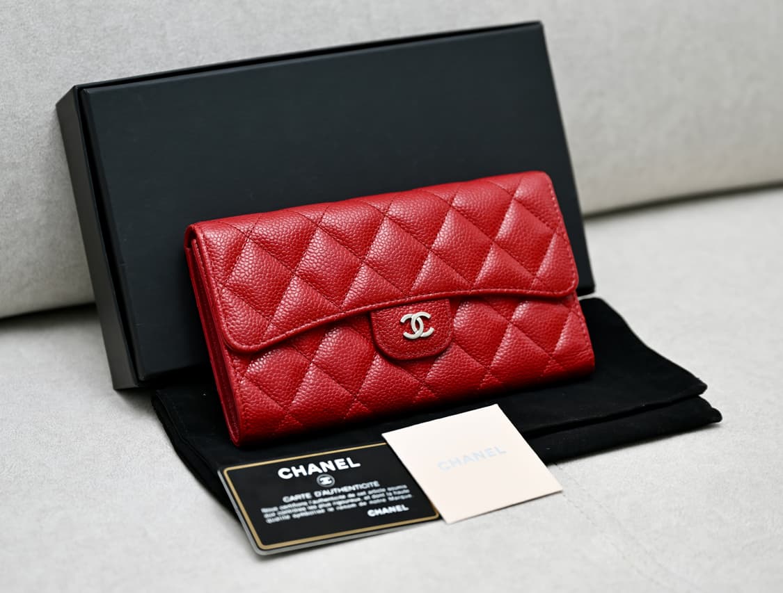 샤넬 캐비어 카드지갑 상품이미지1