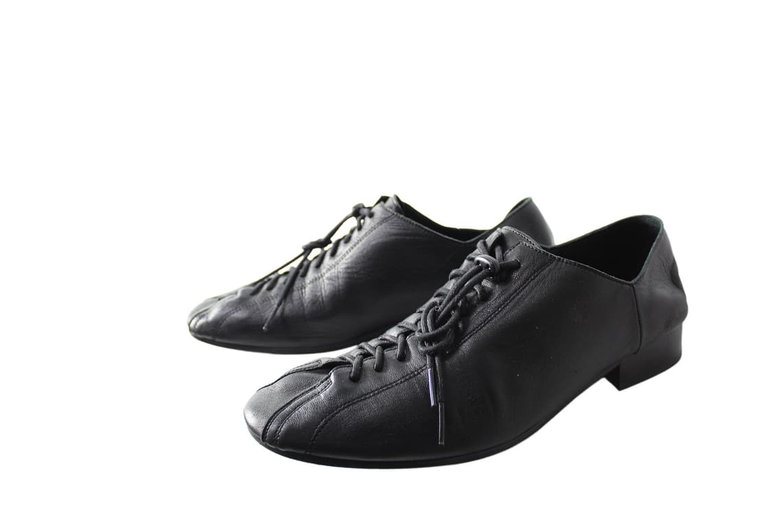 HEROES of HISTORY 히어로즈 라운드 토 레이스업 플랫 슈즈 상품이미지2