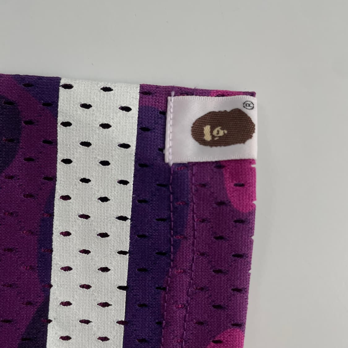 Bape 베이프 퍼플 퍼스트카모 베이스볼 져지 상품이미지8