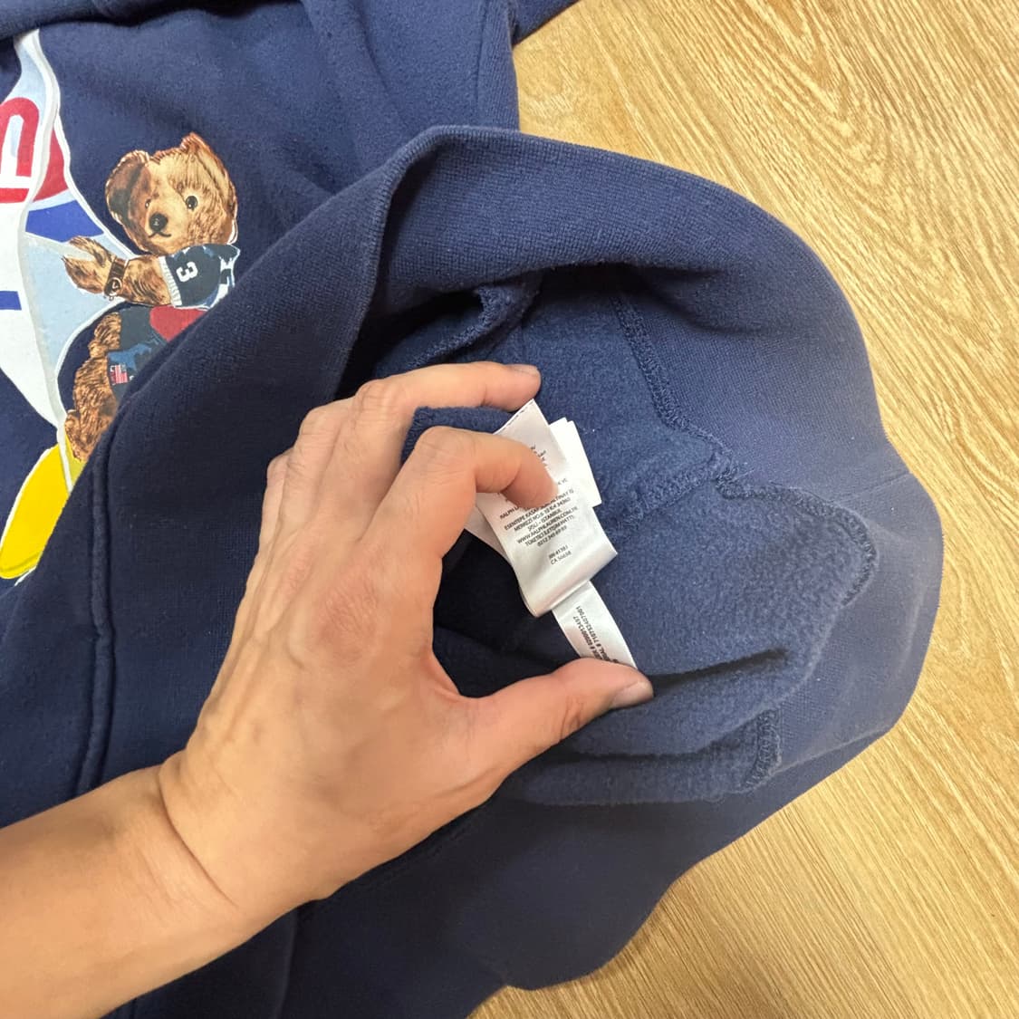 폴로 랄프로렌 곰돌이 후드 L / 폴로 후드 L 상품이미지6