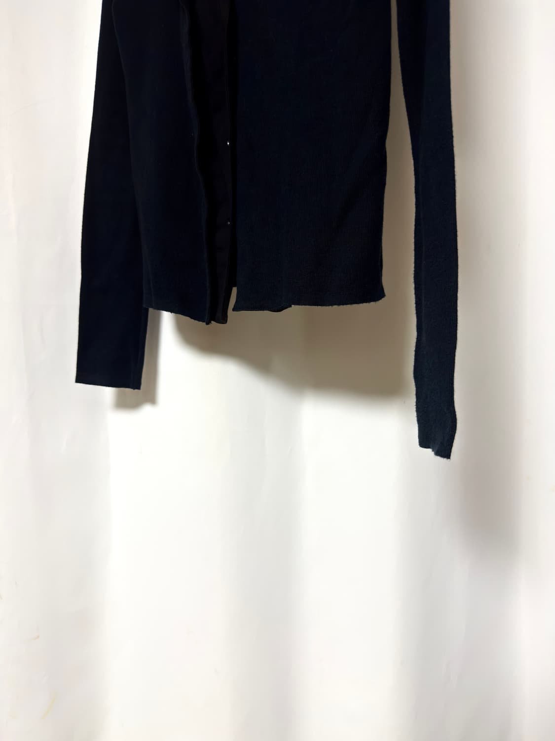 Maison Margiela 블랭크 2레이어 울 혼방 가디건 상품이미지3