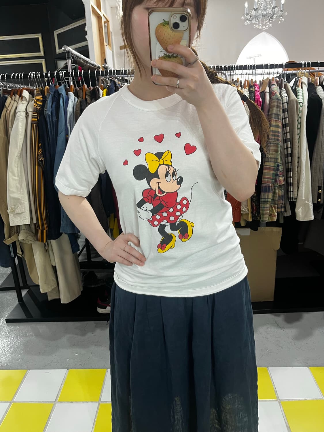 Disney 디즈니 미니마우스 반팔티셔츠 (made in U.S.A.) 상품이미지2