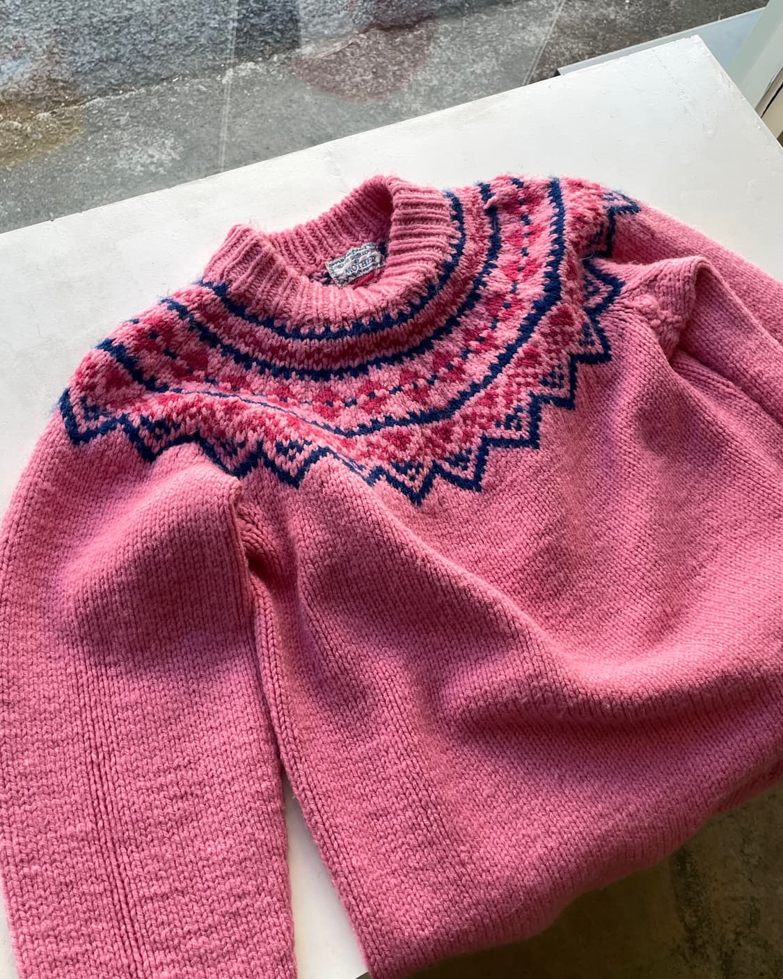 Vintage Hand made Wool Sweater 💕 상품이미지1