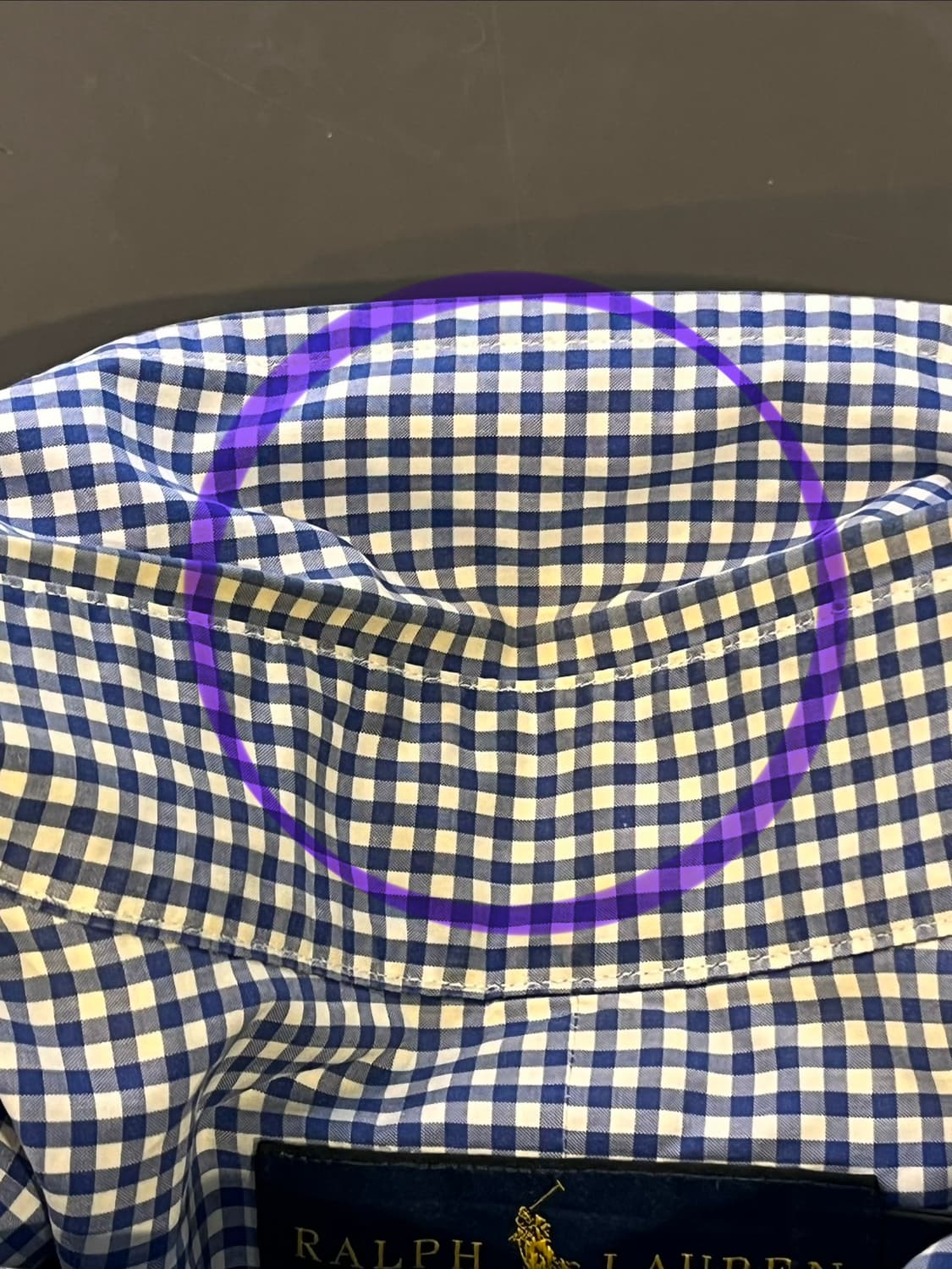 폴로 랄프로렌 깅엄 체크 셔츠 상품이미지7