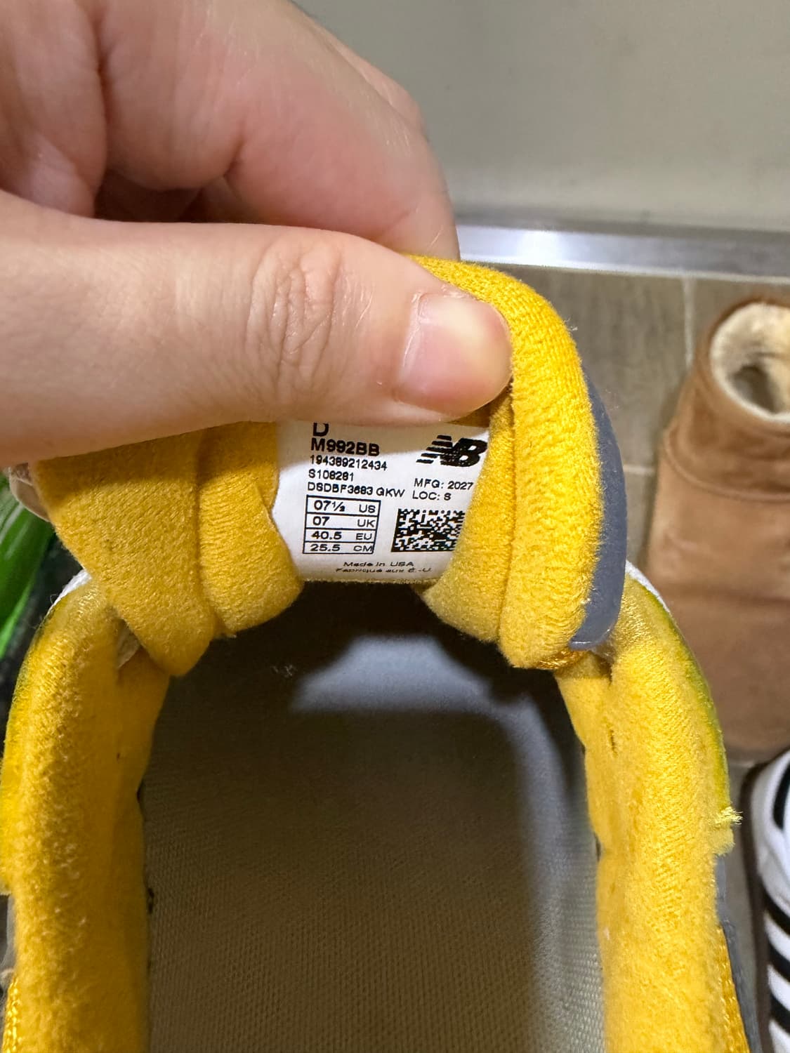 뉴발란스 992 255 상품이미지6