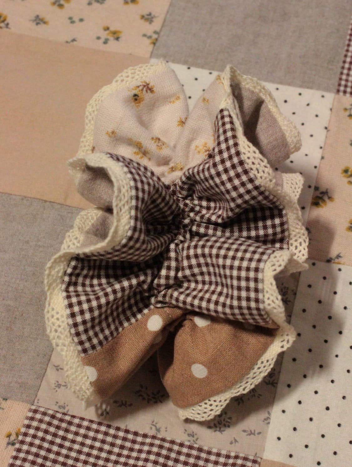 핸드메이드 레이스 스크런치  상품이미지6