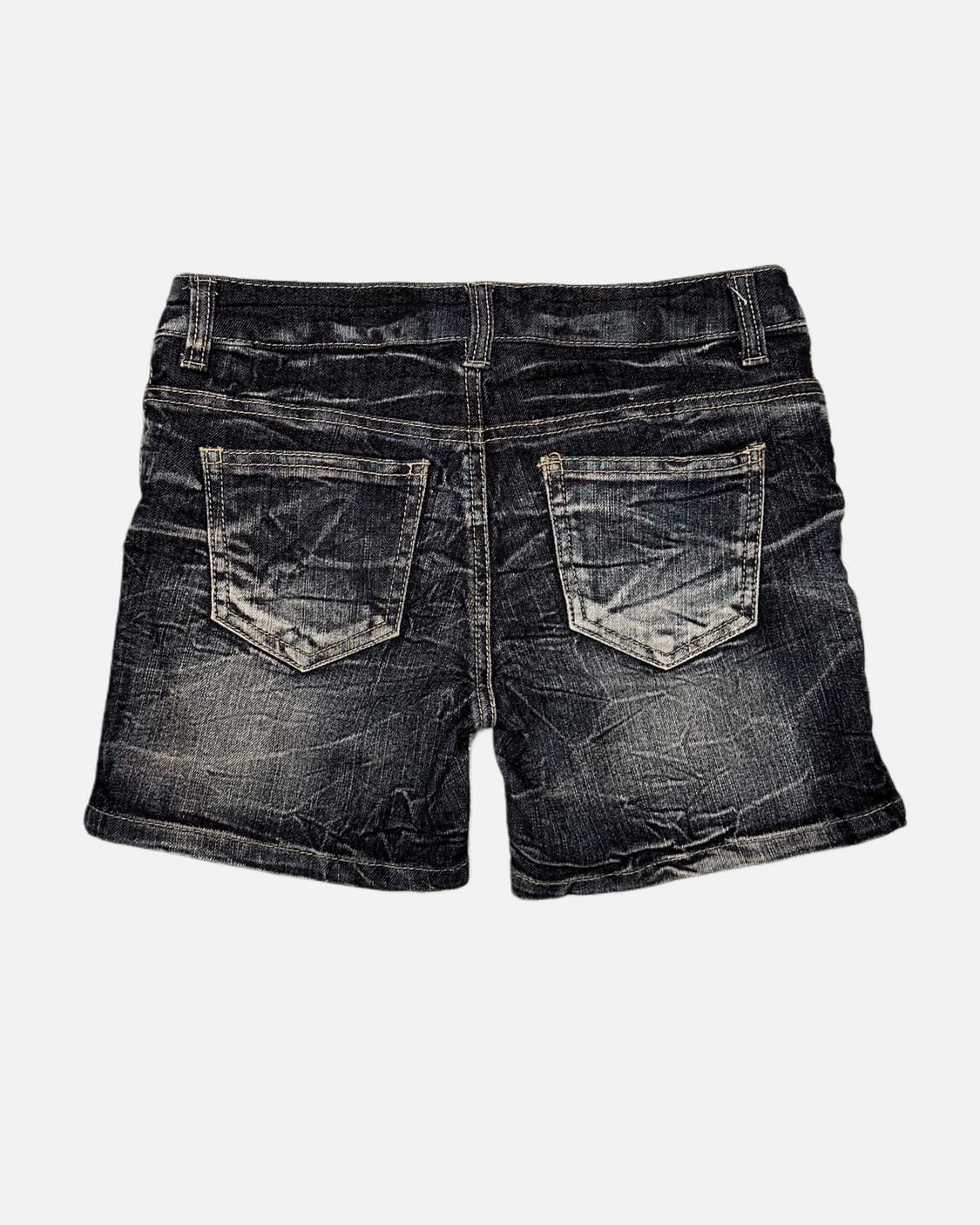 wrinkle fade denim shorts 상품이미지5