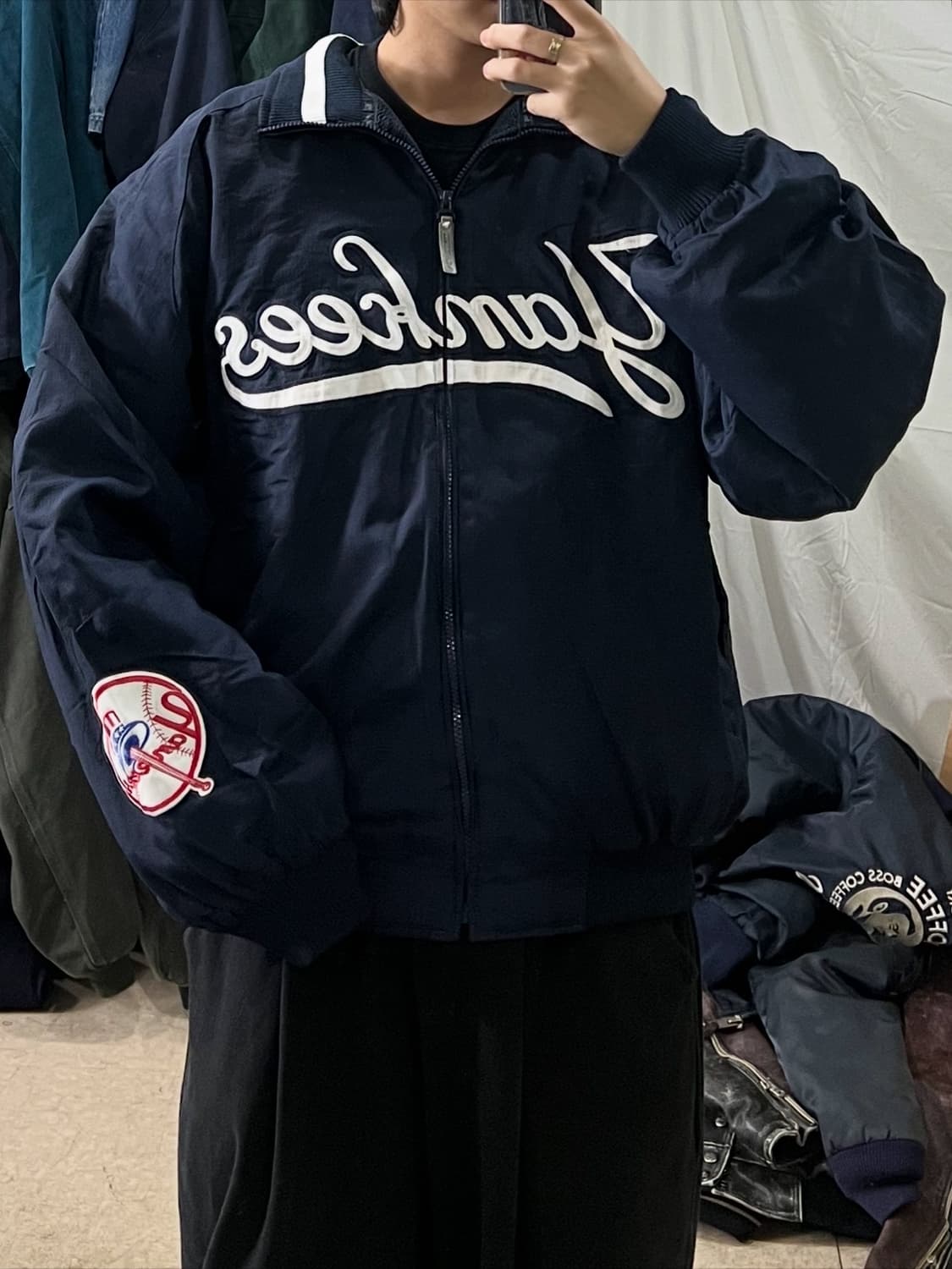 마제스틱 뉴욕양키스 스타디움자켓 상품이미지3