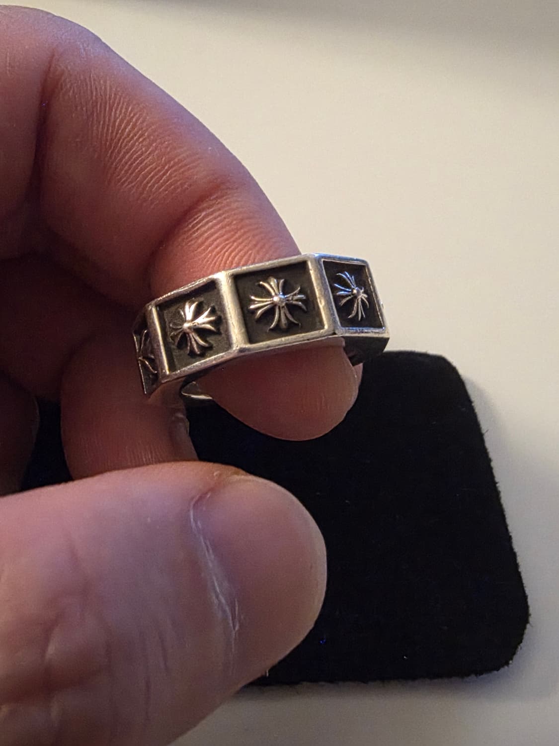 [US8] Chromehearts 알파벳블럭 링 크롬하츠 상품이미지4