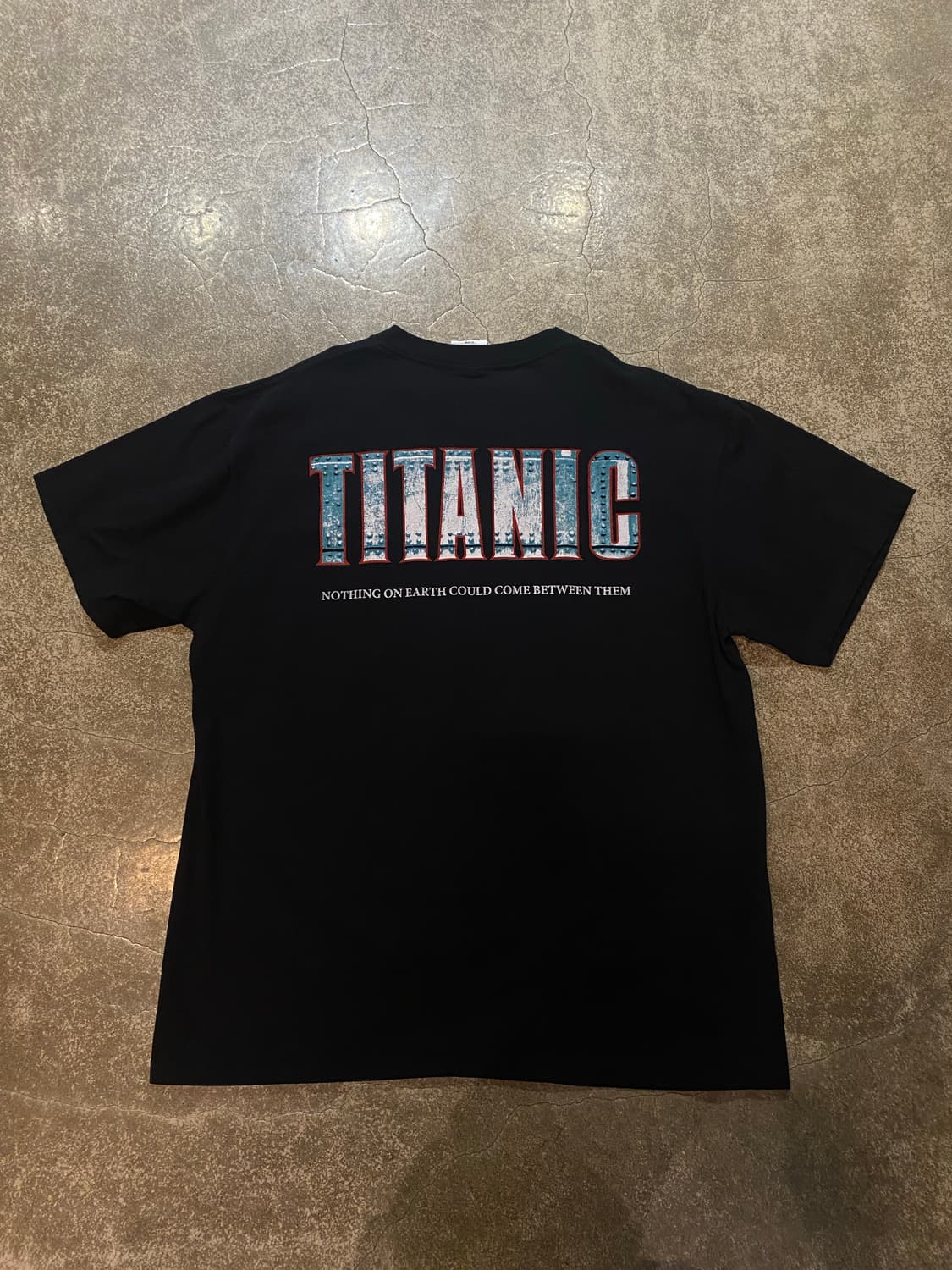 빈티지 타이타닉 프린팅 티셔츠 상품이미지4