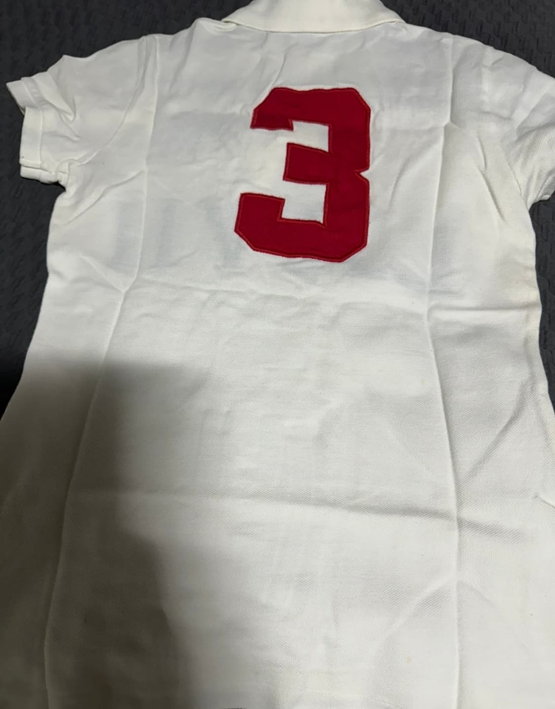 정품 폴로랄프로렌 빅포니 치프키프 럭비 화이트 카라 반팔티 상품이미지2