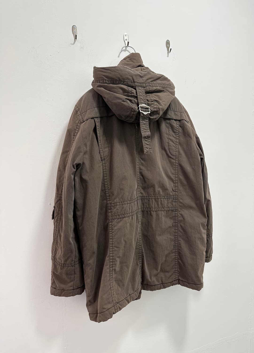 UGIZ grunge fade washed multi zip jacket 상품이미지8