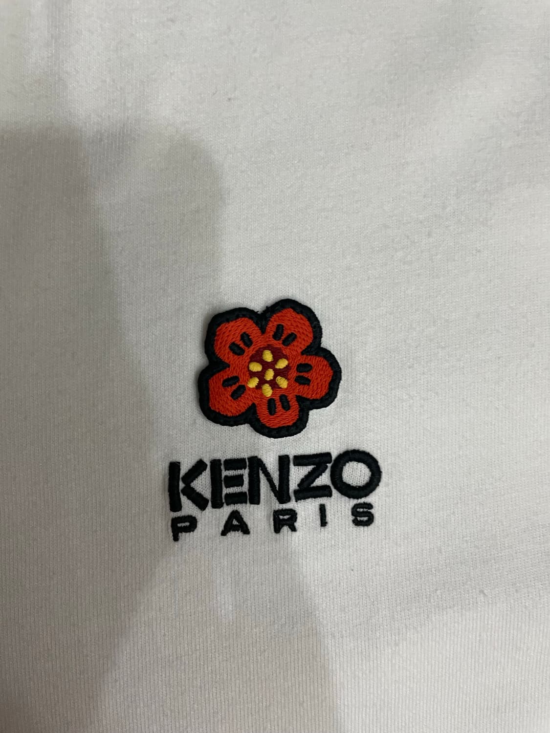 겐조 KENZO 보케 플라워 크레스트 티셔츠 화이트 상품이미지4