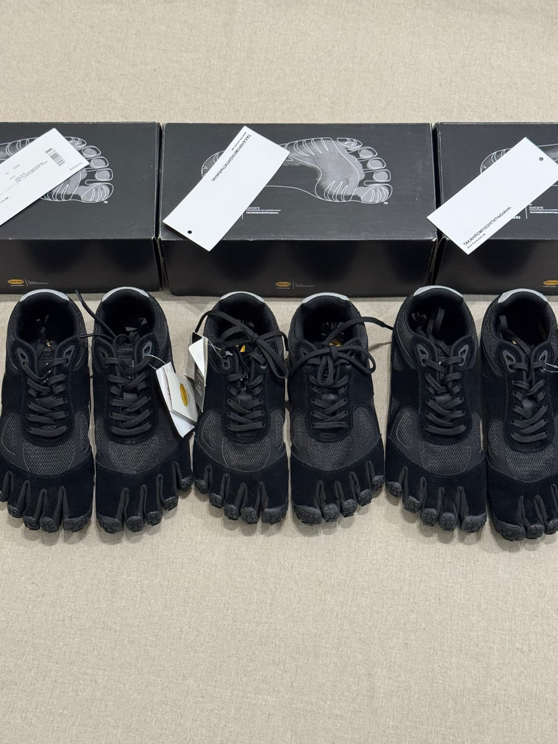 솔로이스트 21aw 수이코크 파이브핑거스 스니커즈 상품이미지2