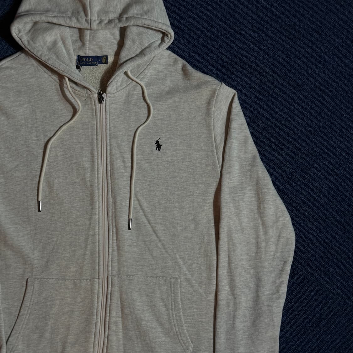 폴로 랄프로렌 그레이 후드집업 상품이미지2
