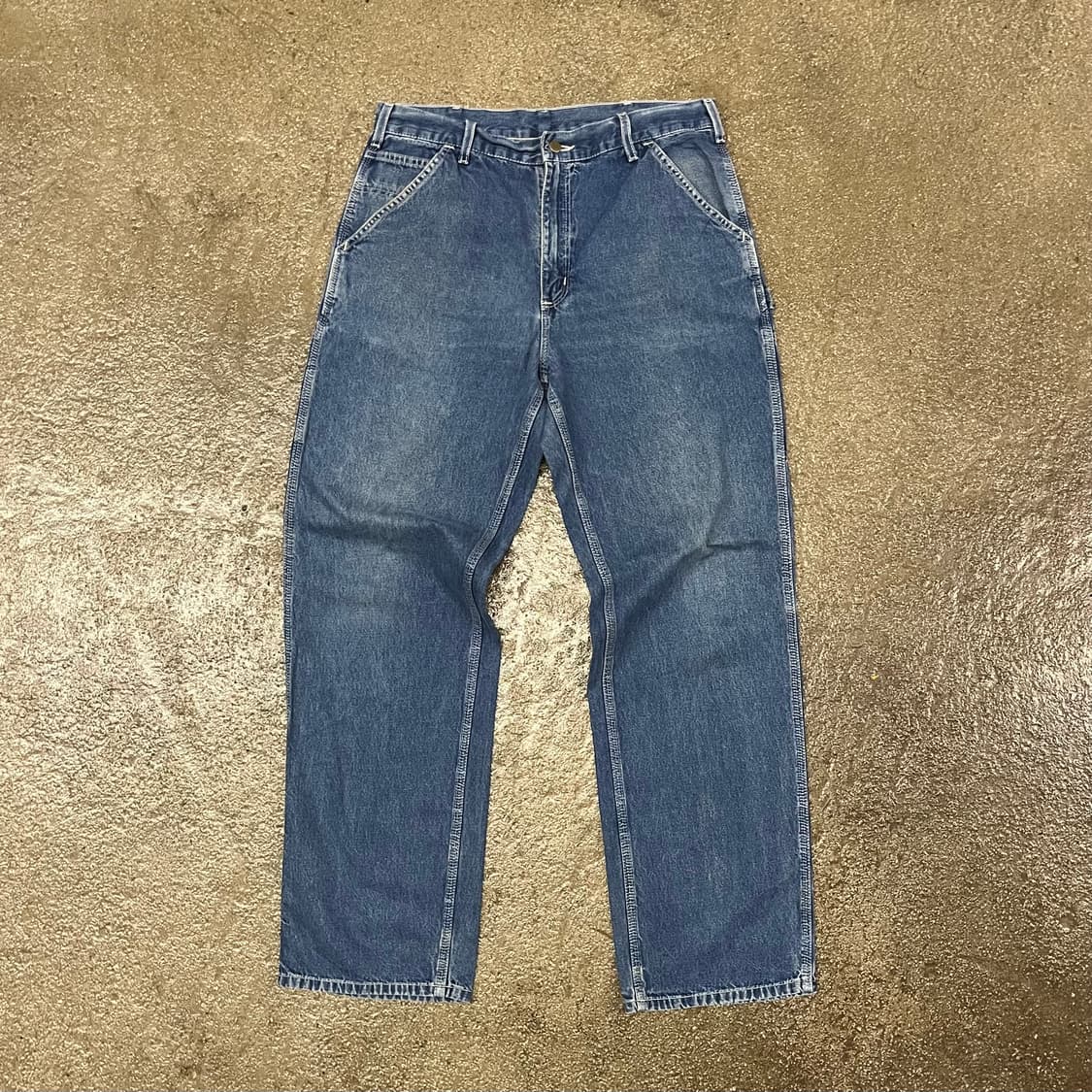 Carhartt 데님 카펜터 팬츠 (34“) 상품이미지4