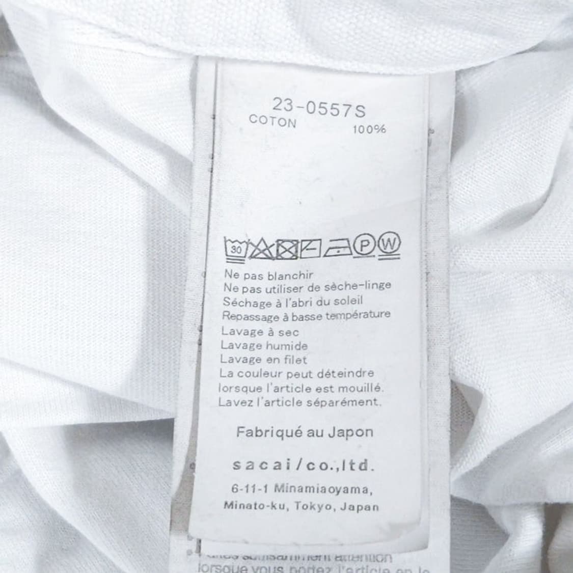 110 sacai 사카이 칼하트 WIP 포켓 반팔 티셔츠 상품이미지10