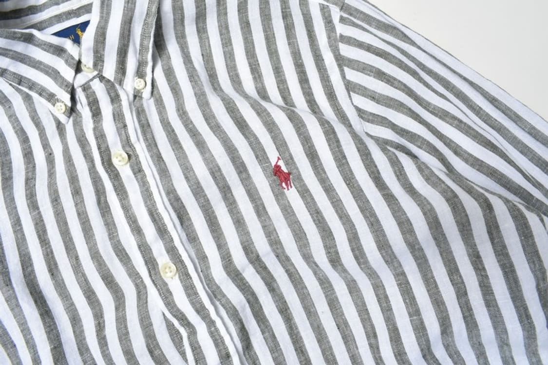 폴로 랄프로렌 큐알 린넨 셔츠 남방 M N1262 상품이미지6