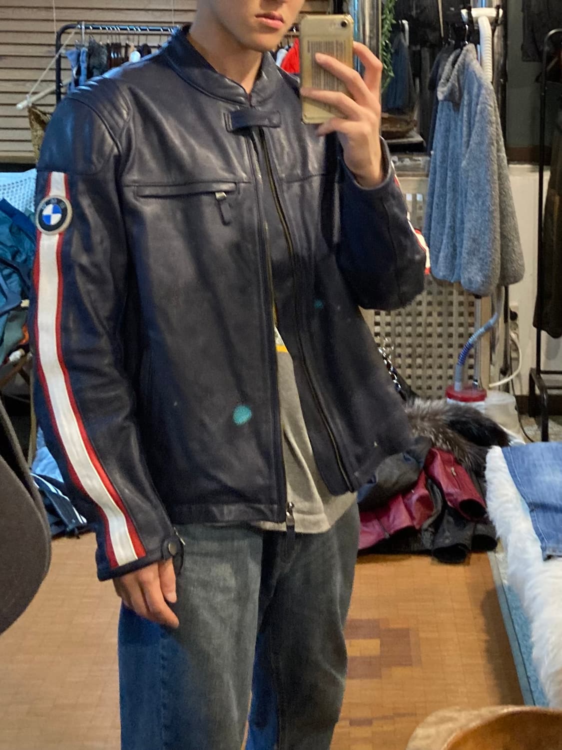 BMW 모토라드 레이싱 레더자켓 상품이미지2