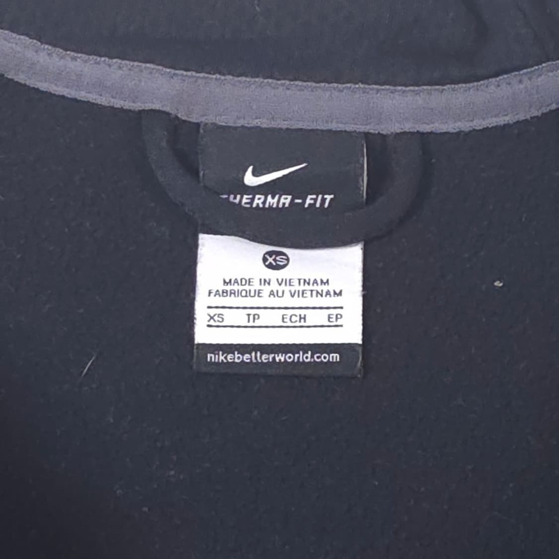 나이키 써마핏 OSU 오하이오 로고 후드 집업 XS 상품이미지6