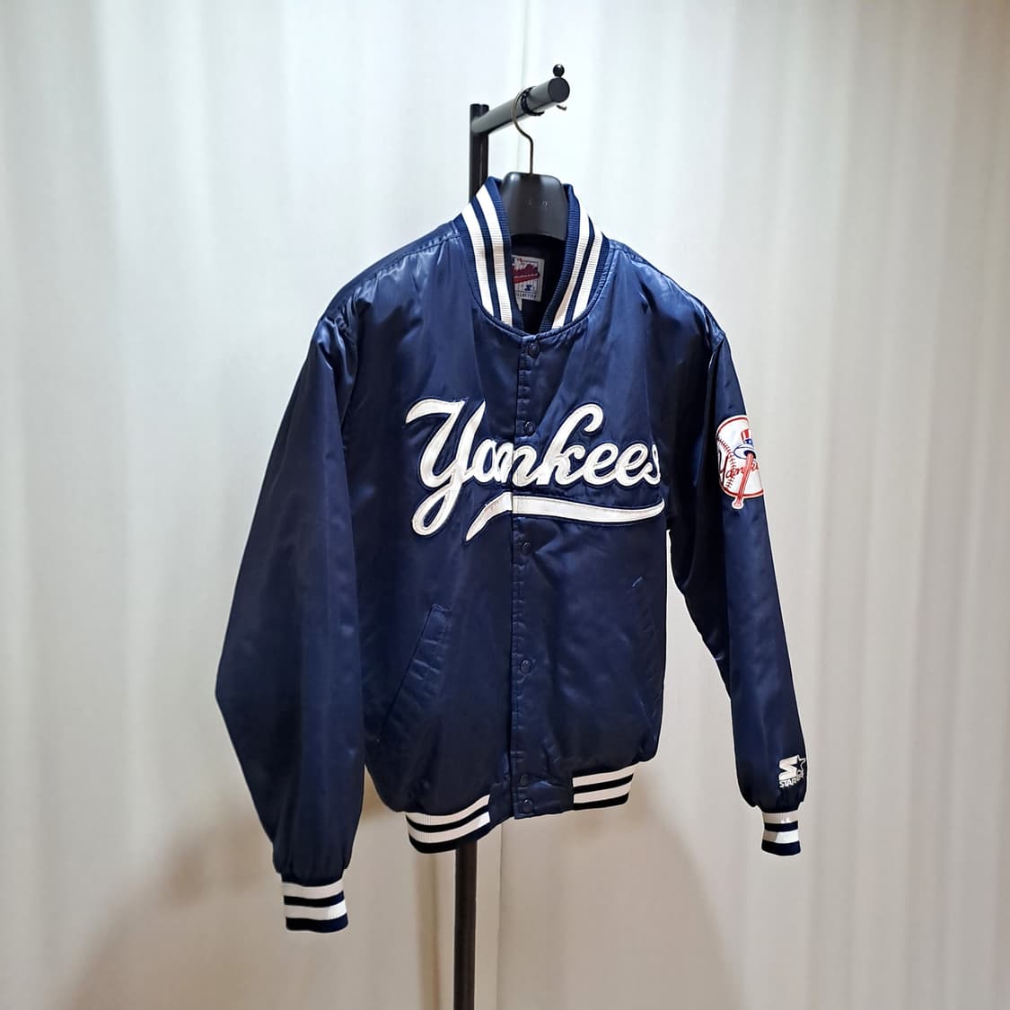 (택포) 스타터 뉴욕양키즈 스타디움 봄버 점퍼 자켓 M B106 상품이미지3