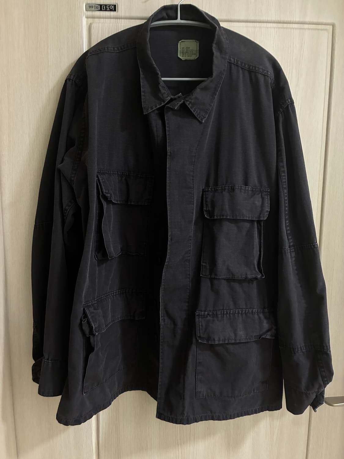 BDU 자켓 블랙 L/R사이즈 상품이미지1