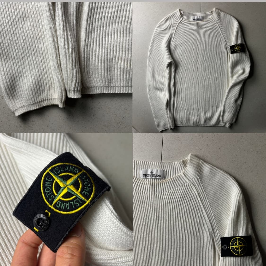스톤아일랜드 램스울 니트 상품이미지3