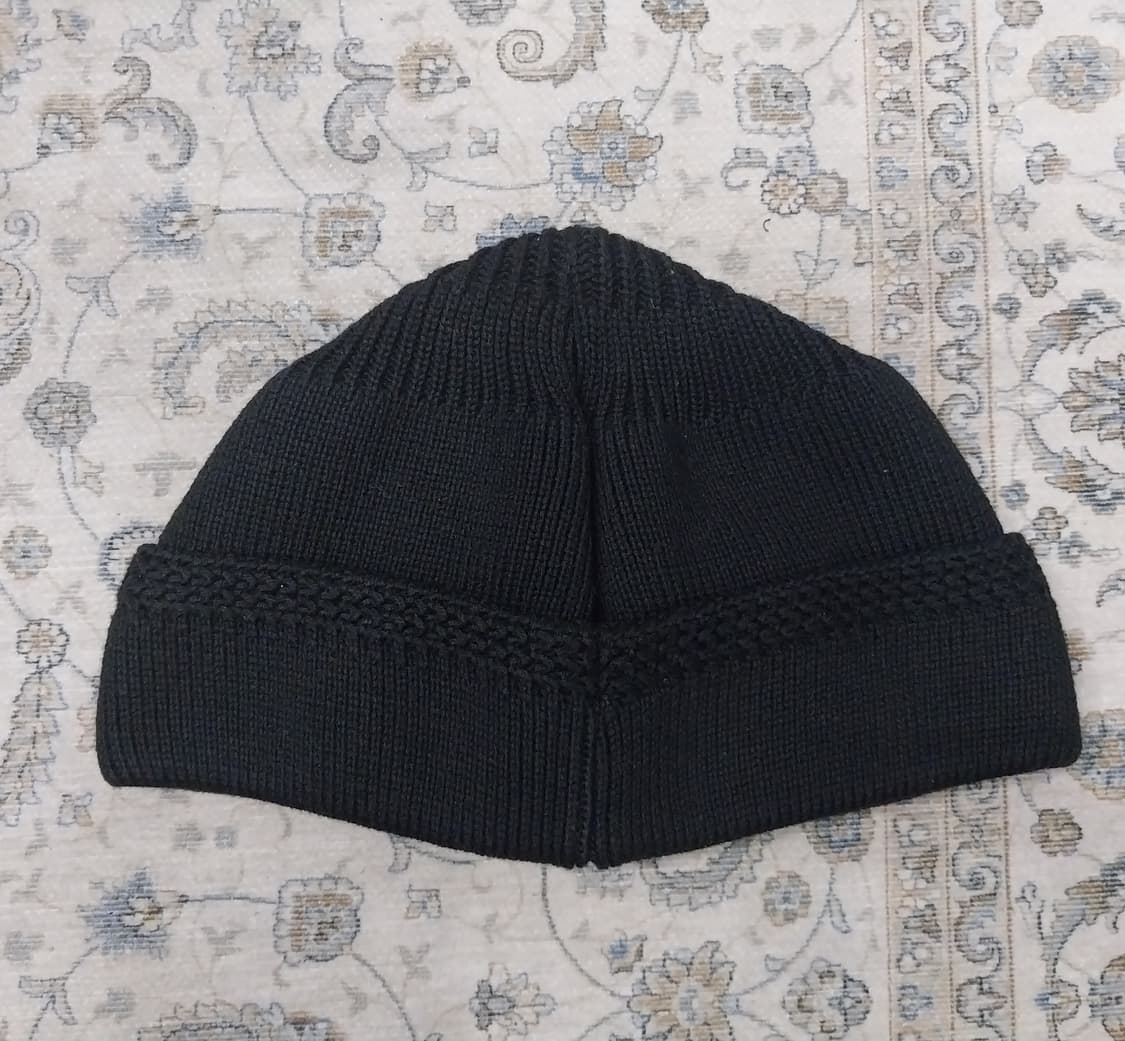 (새상품) 라모랭 로고없는 숏비니 검정 2사이즈  상품이미지2