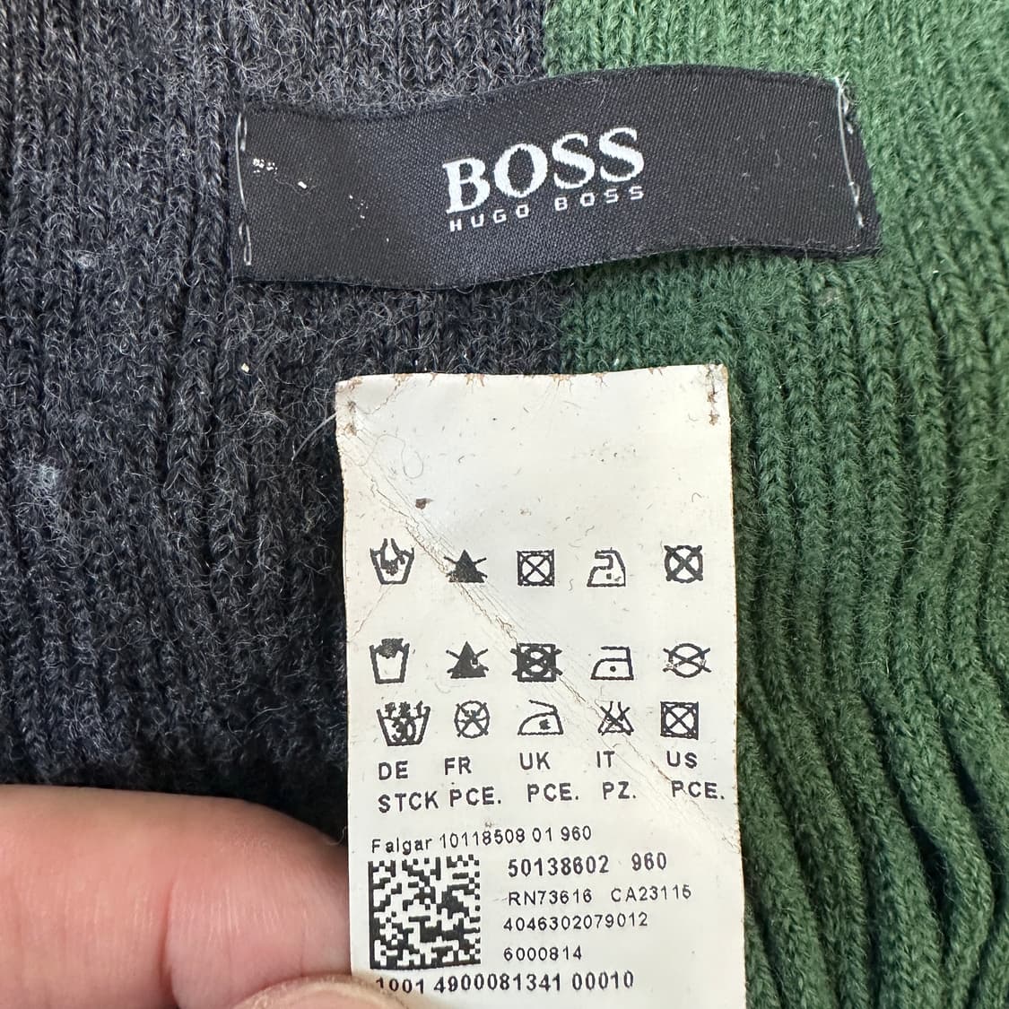 [Os] 휴고보스 머플러 상품이미지3